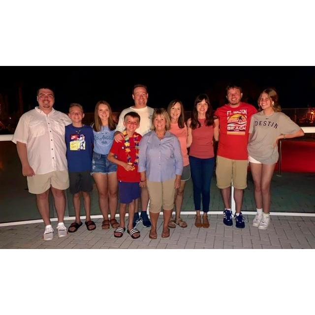Fort Walton Beach 2021 with Morgan's family