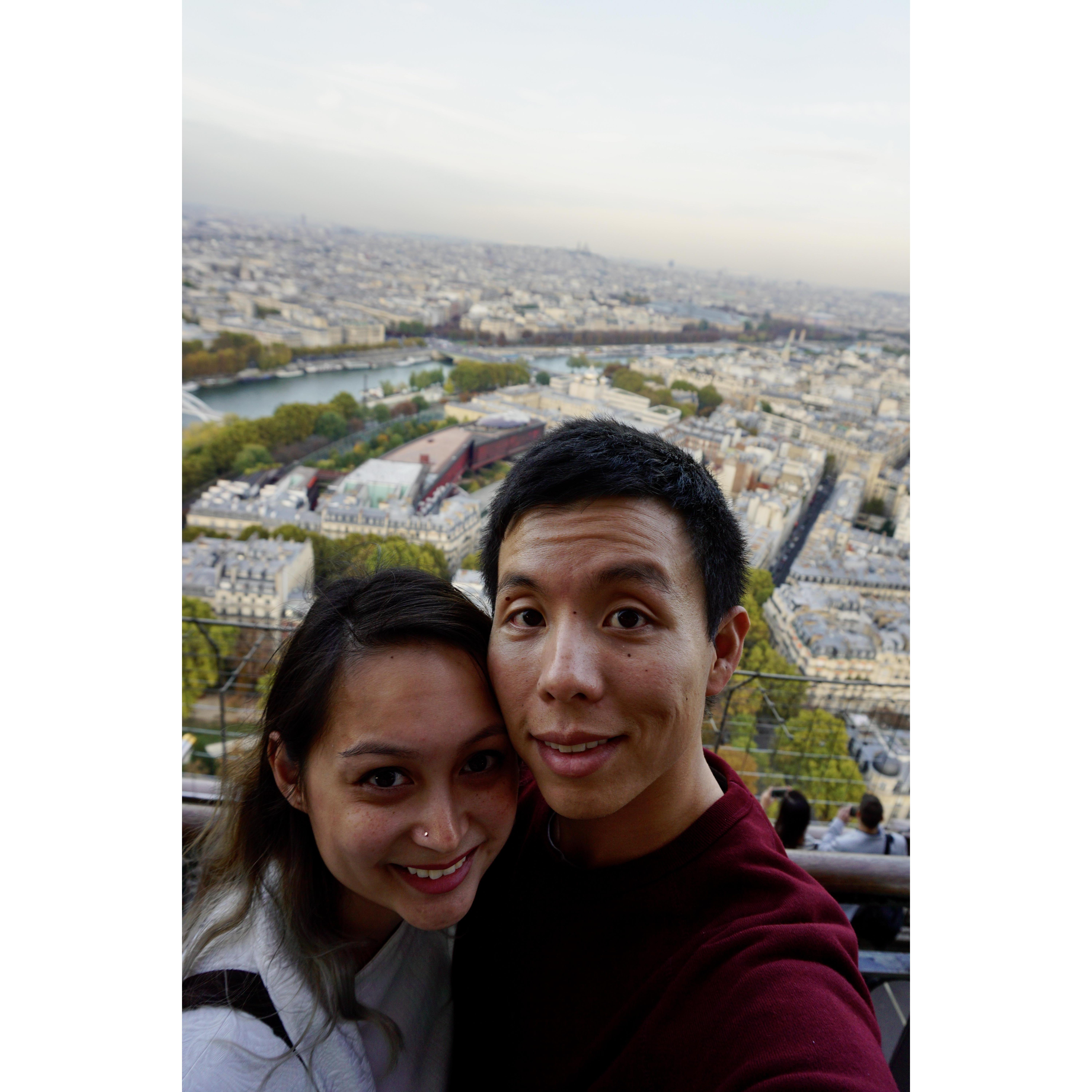 2017. Looking down on the arrondissement.