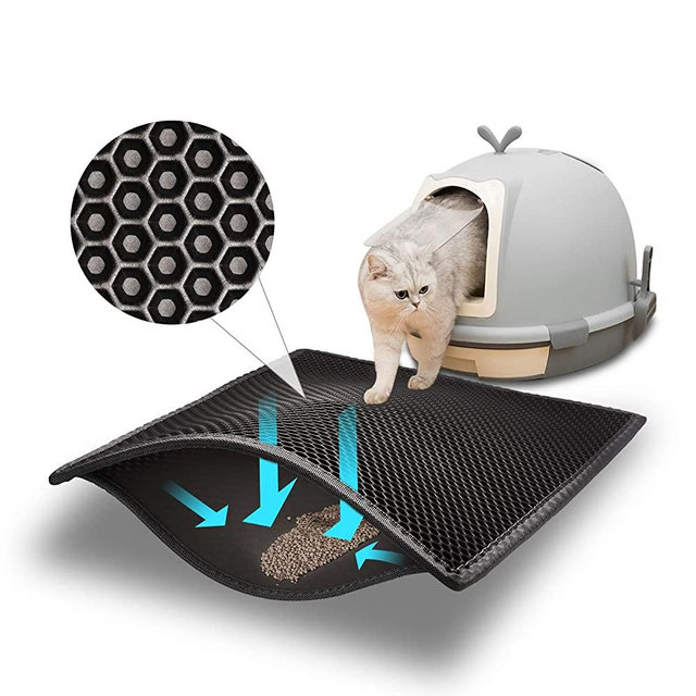 Pieviev Cat Litter Mat-Super Size