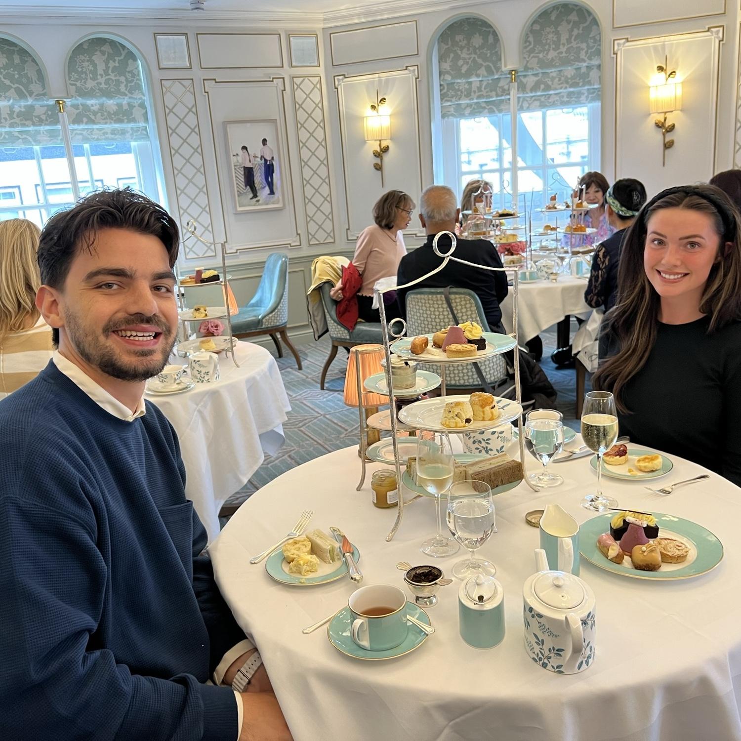 Tea time in London
