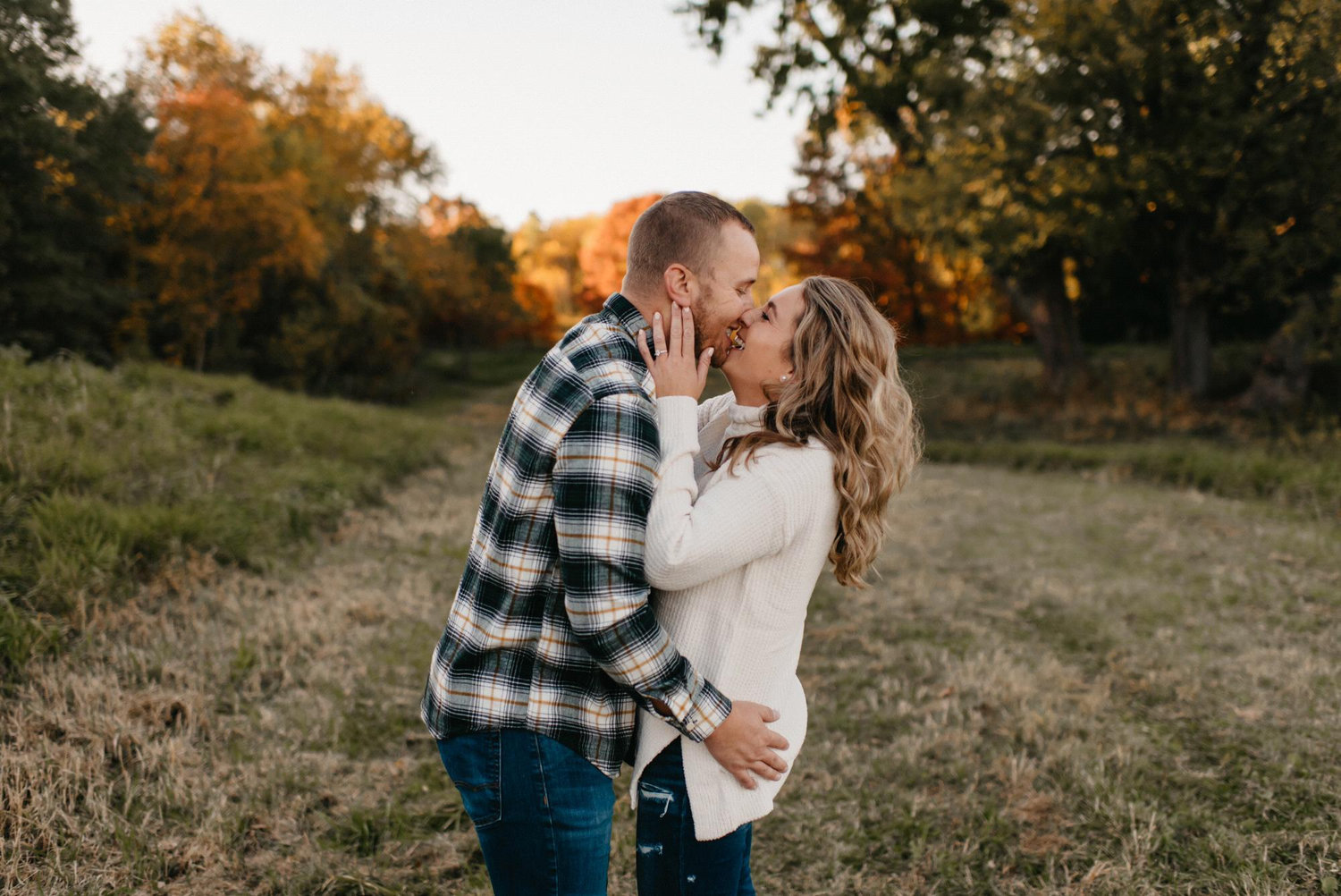 Start of engagement photos, October 2020.