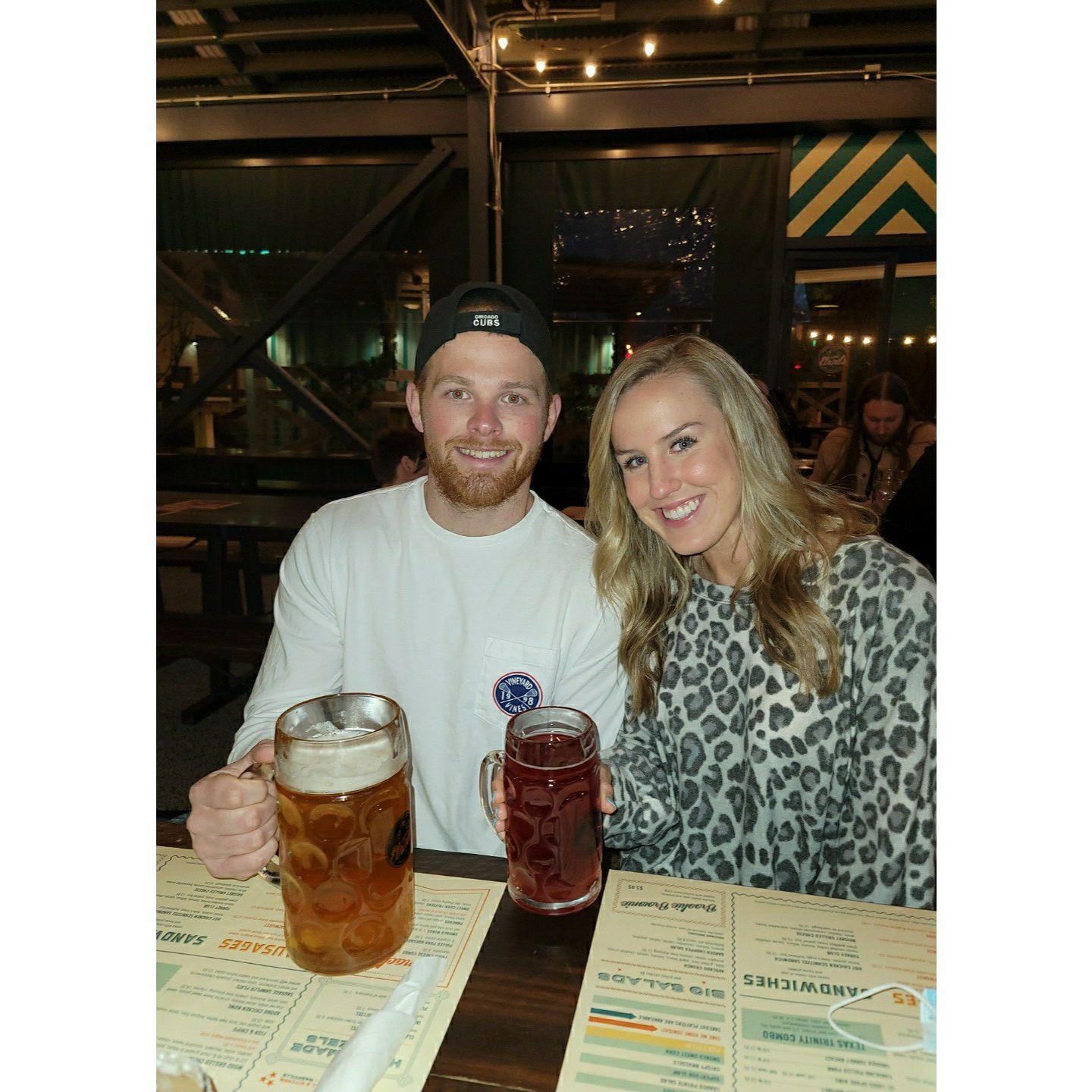 "I need a beer as big as my head"