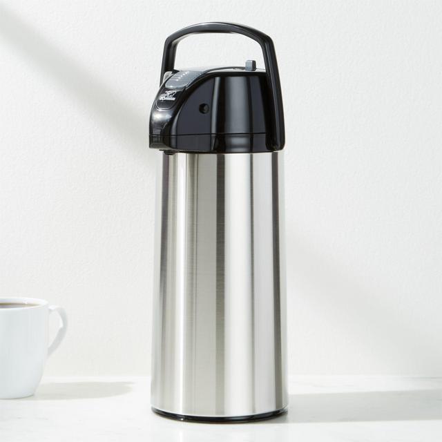 Zojirushi Supreme Air Pot ® Brushed Stainless 3-Liter Beverage Dispenser