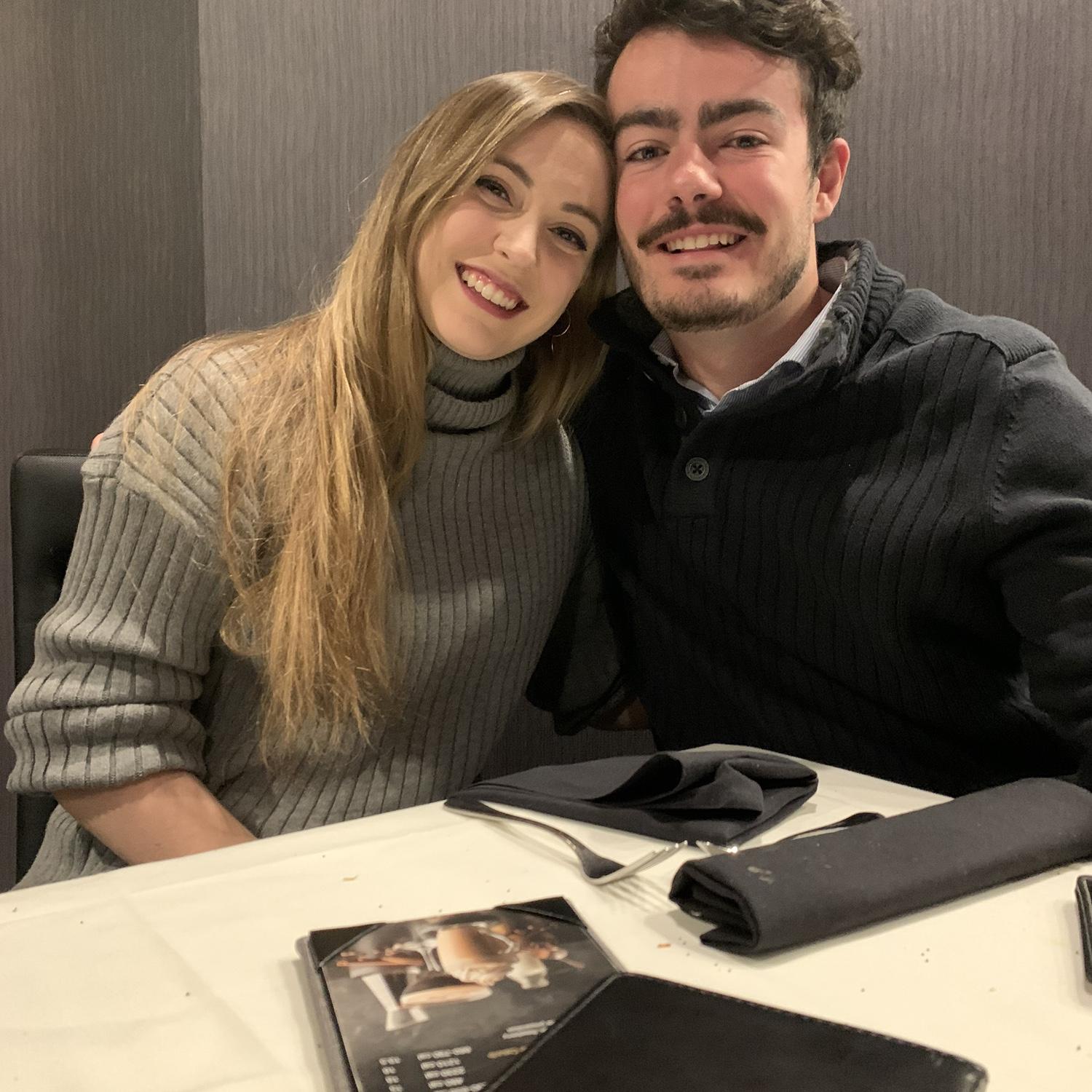 Valentines Day 2020
(Post touring our first apartment together!)