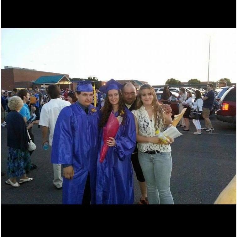 We graduated together from high school in 2014