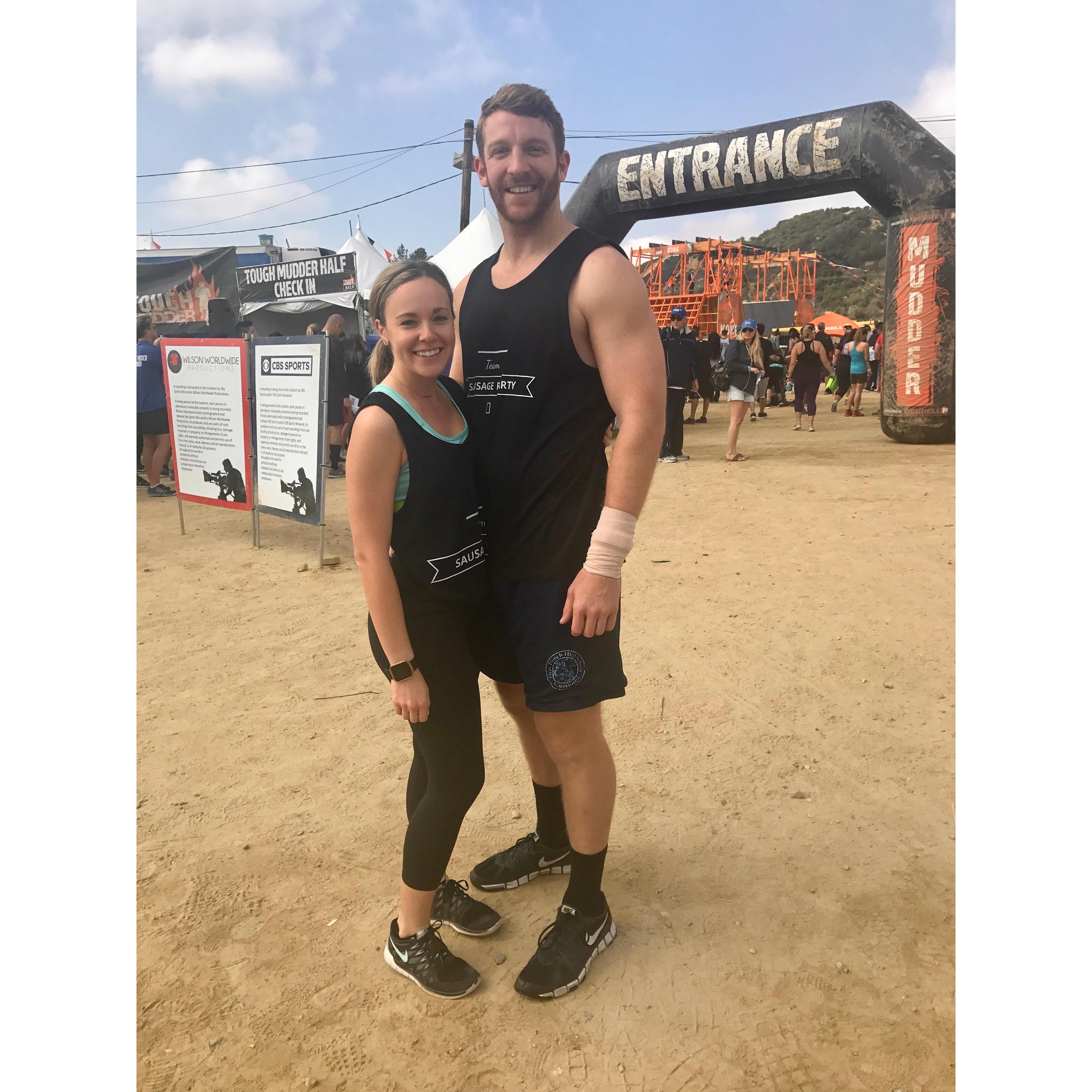 First tough mudder together!