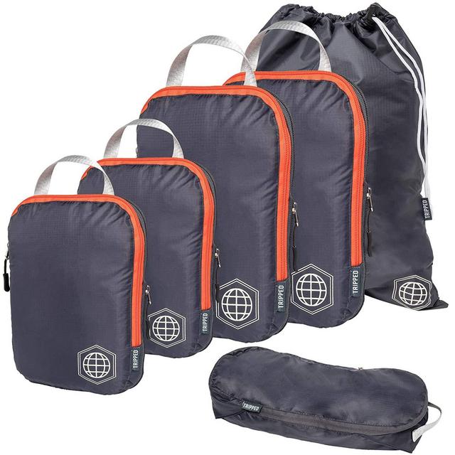 Packing Cubes Travel Organizer- Compression Packing Cubes for Carryon Luggage