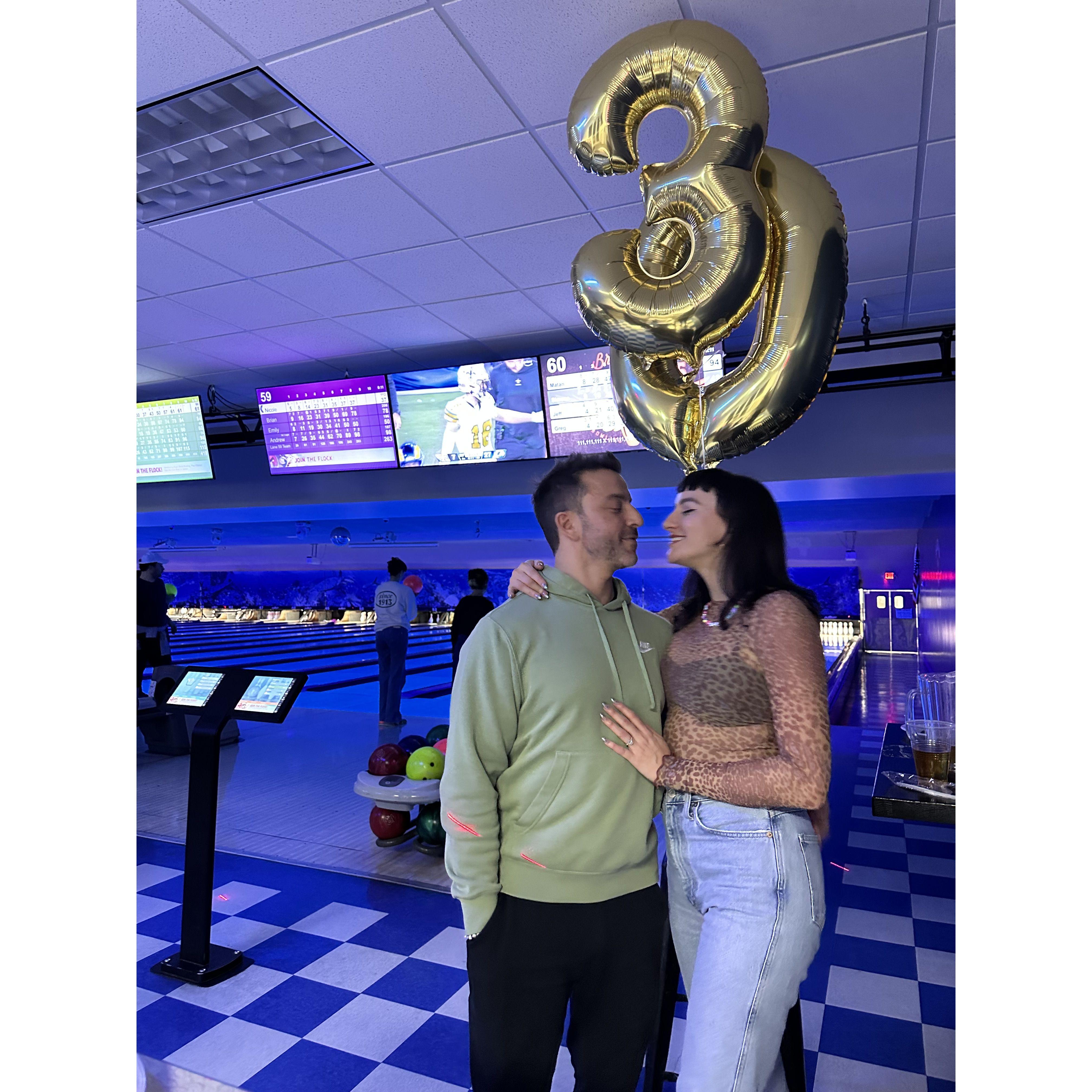 Simone's 30th birthday.