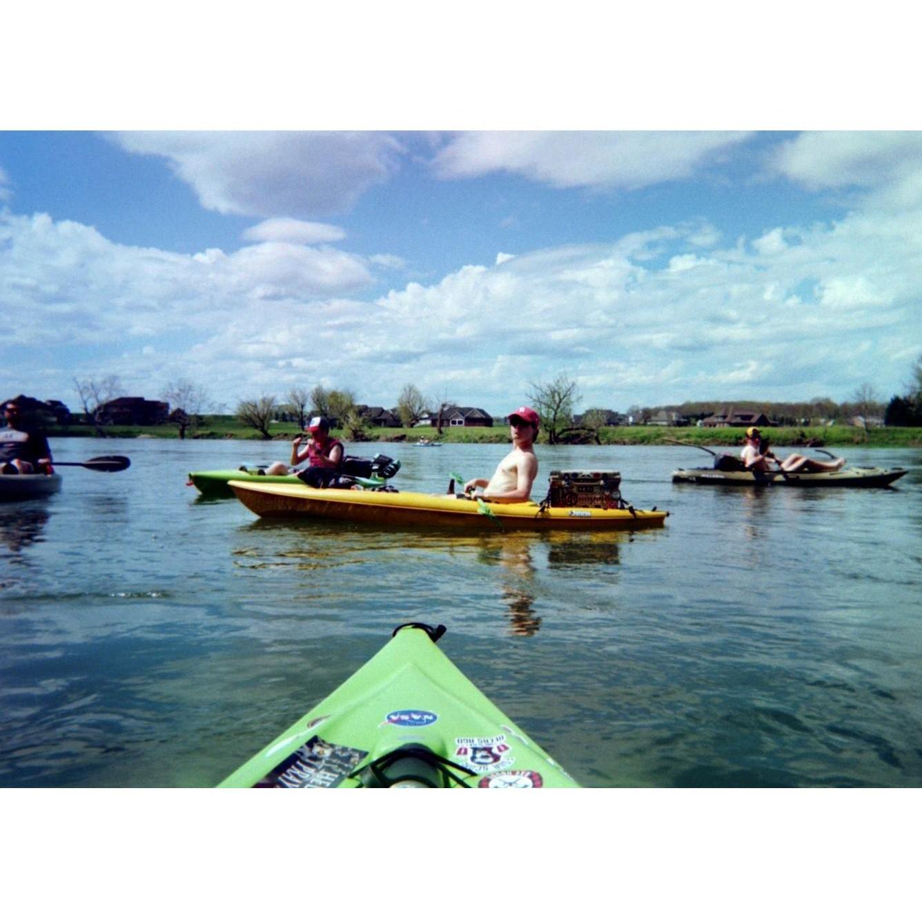 April 4, 2020: First group kayaking trip. -Church Hill, TN