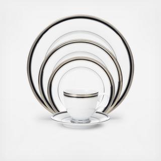 Austin Platinum 20-Piece Dinnerware Set, Service for 4
