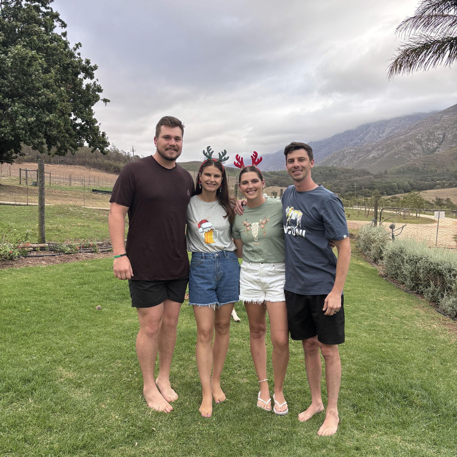 We got to spend our Christmas with our best friends in Cape Town.