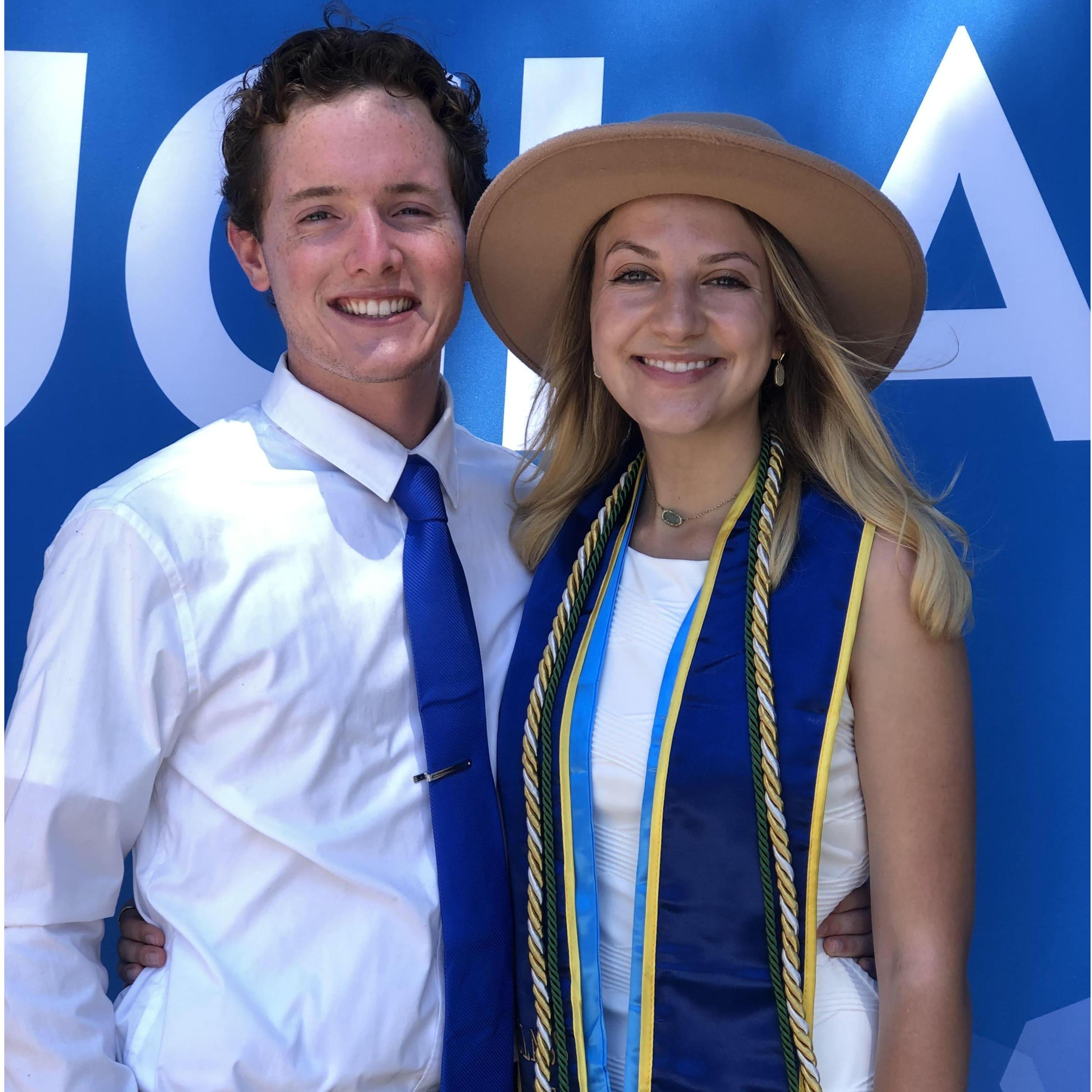 Peak pandemic: a live-streamed graduation.