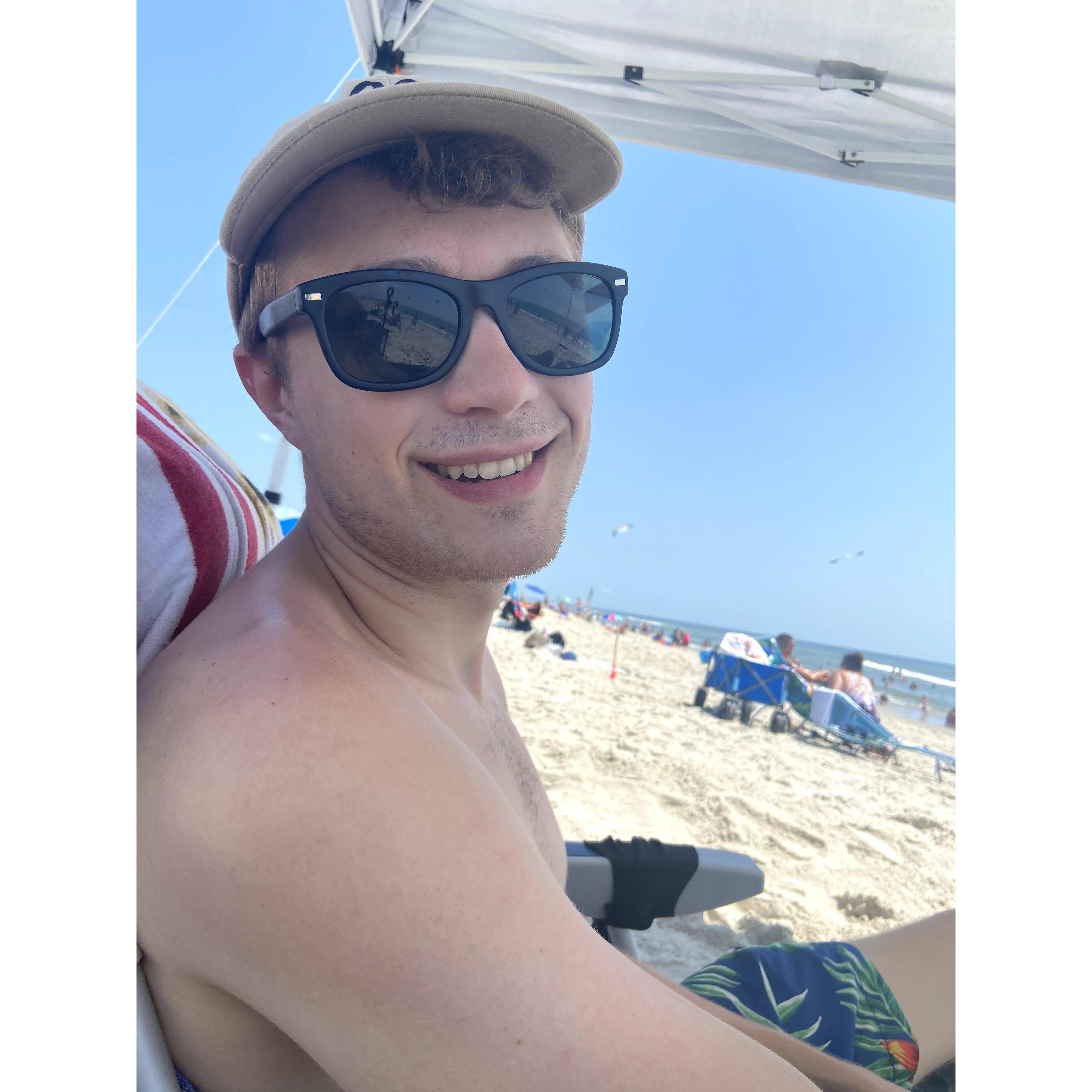 Beach trip with Taylor’s family in North Carolina.