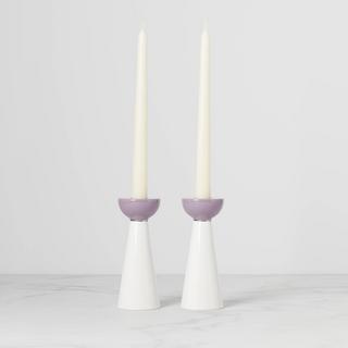 Oak Street Candlestick Pair