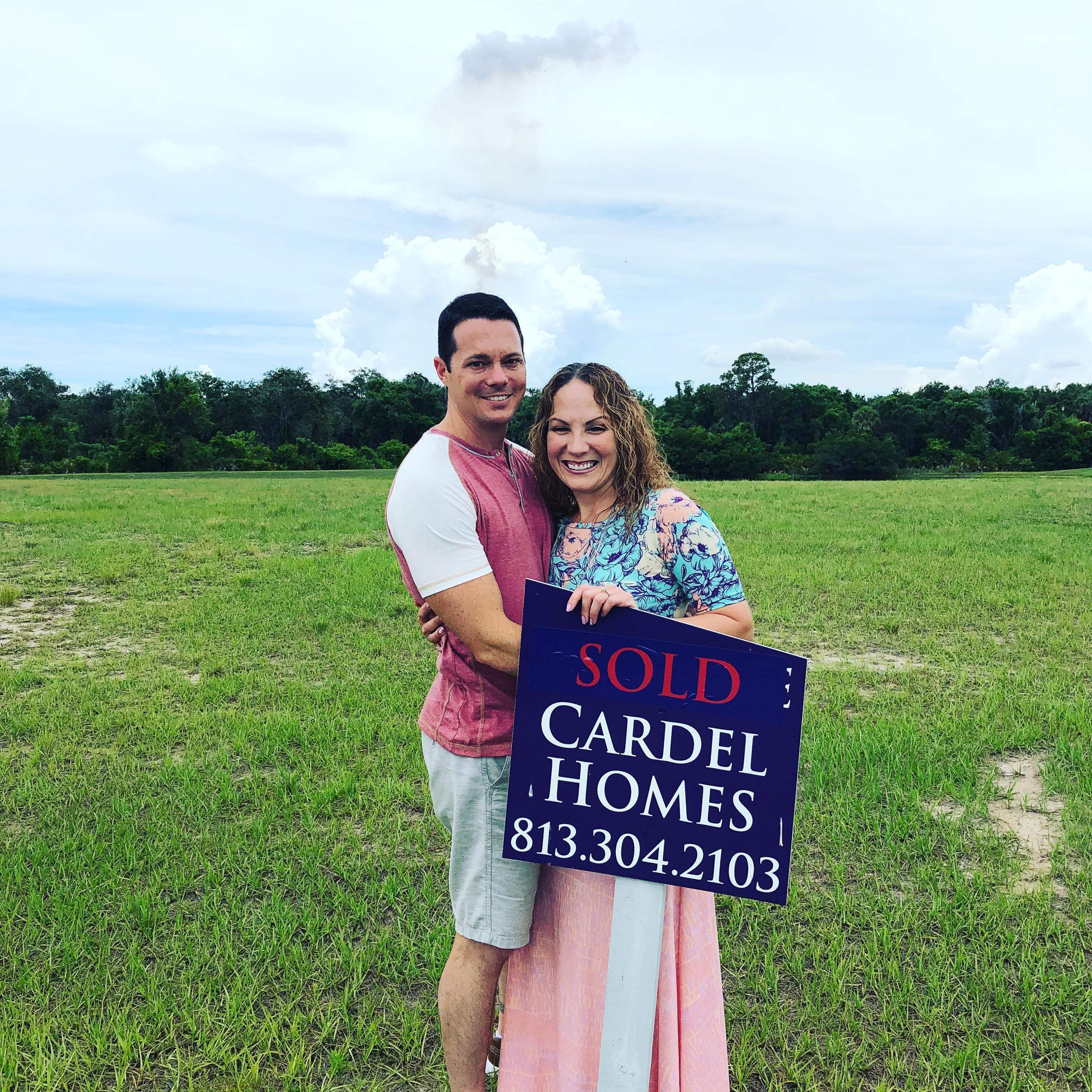 The day we bought our forever home!