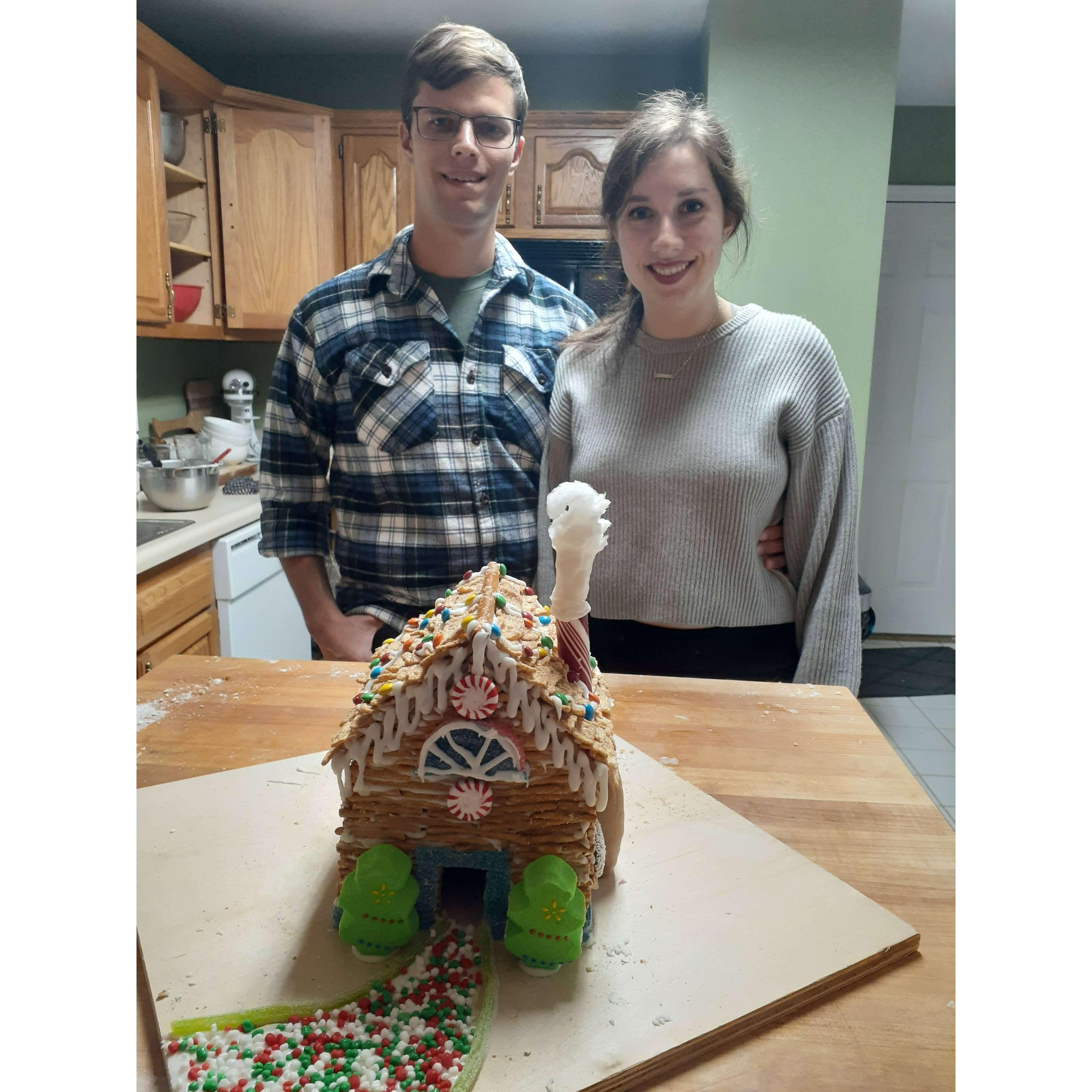 2nd annual gingerbread house contest