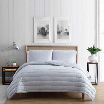 Pure Beech® Jersey Knit Modal 3-Piece King Comforter Set in Grey Stripe