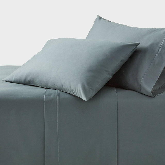 Full 800 Thread Count 4pc Hotel Collection Sheet Set Single Baratta Slate Blue - Threshold™