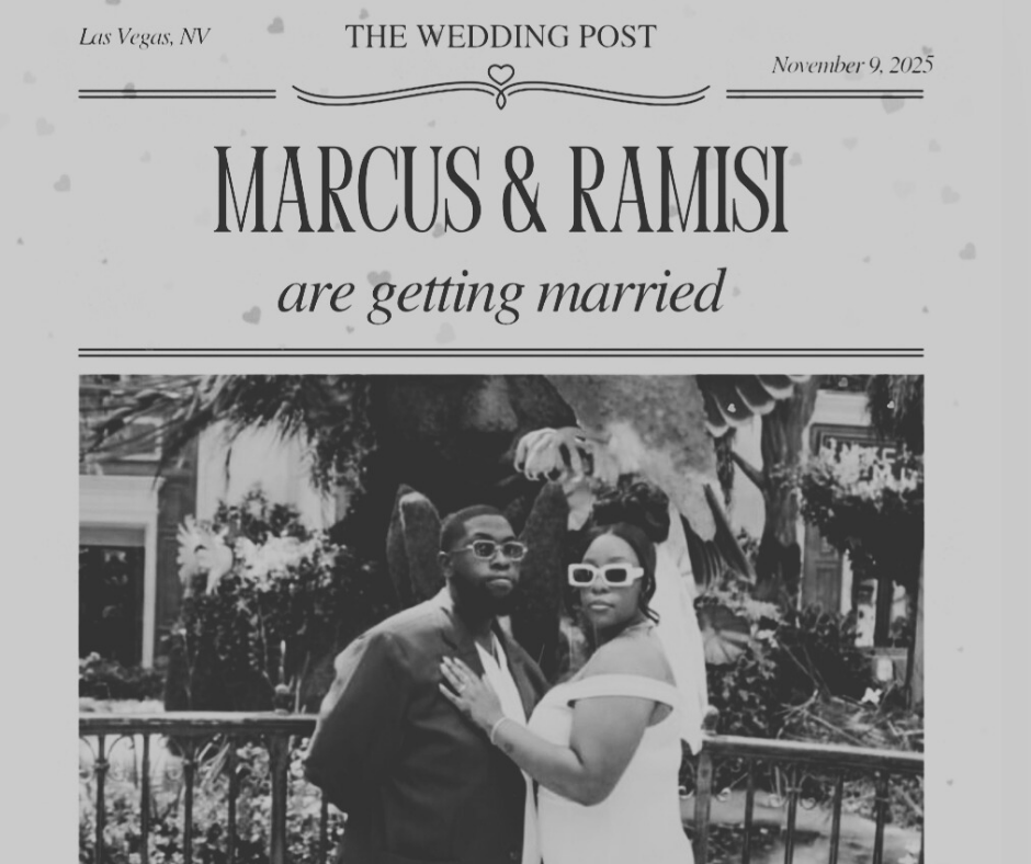The Wedding Website of Ramisi McCree and Marcus Washington
