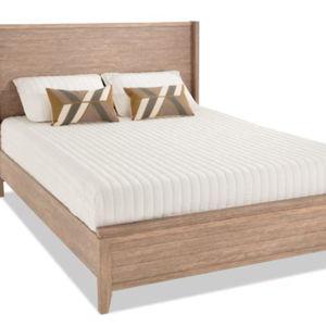 Solitude Queen Brown Platform Bed