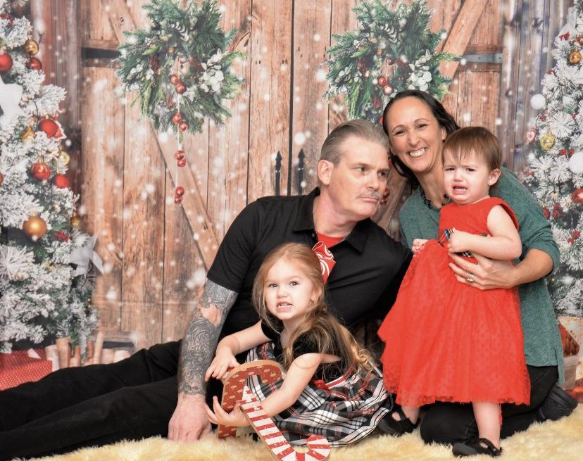 Christmas pics 2022! 
With Adelaide and Sybil Ann