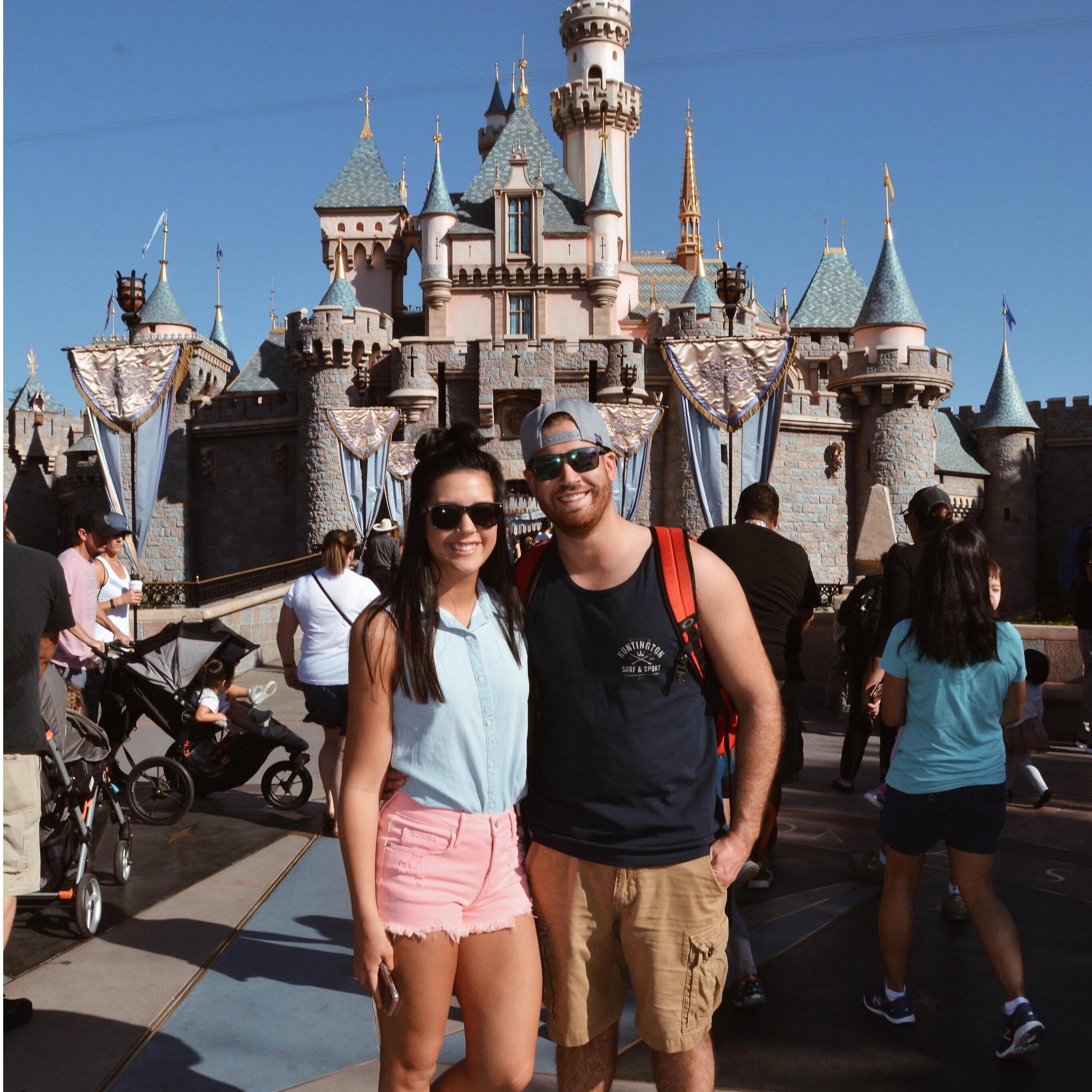 Noah's first time at Disneyland!