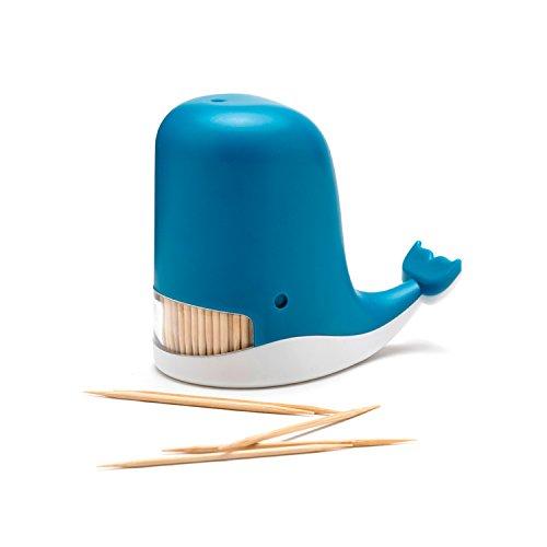Peleg Design Jonah Toothpick Dispenser, Whale Toothpick Dispenser, Funny Portable Plastic Toothpick Holder, Unique Gift Idea