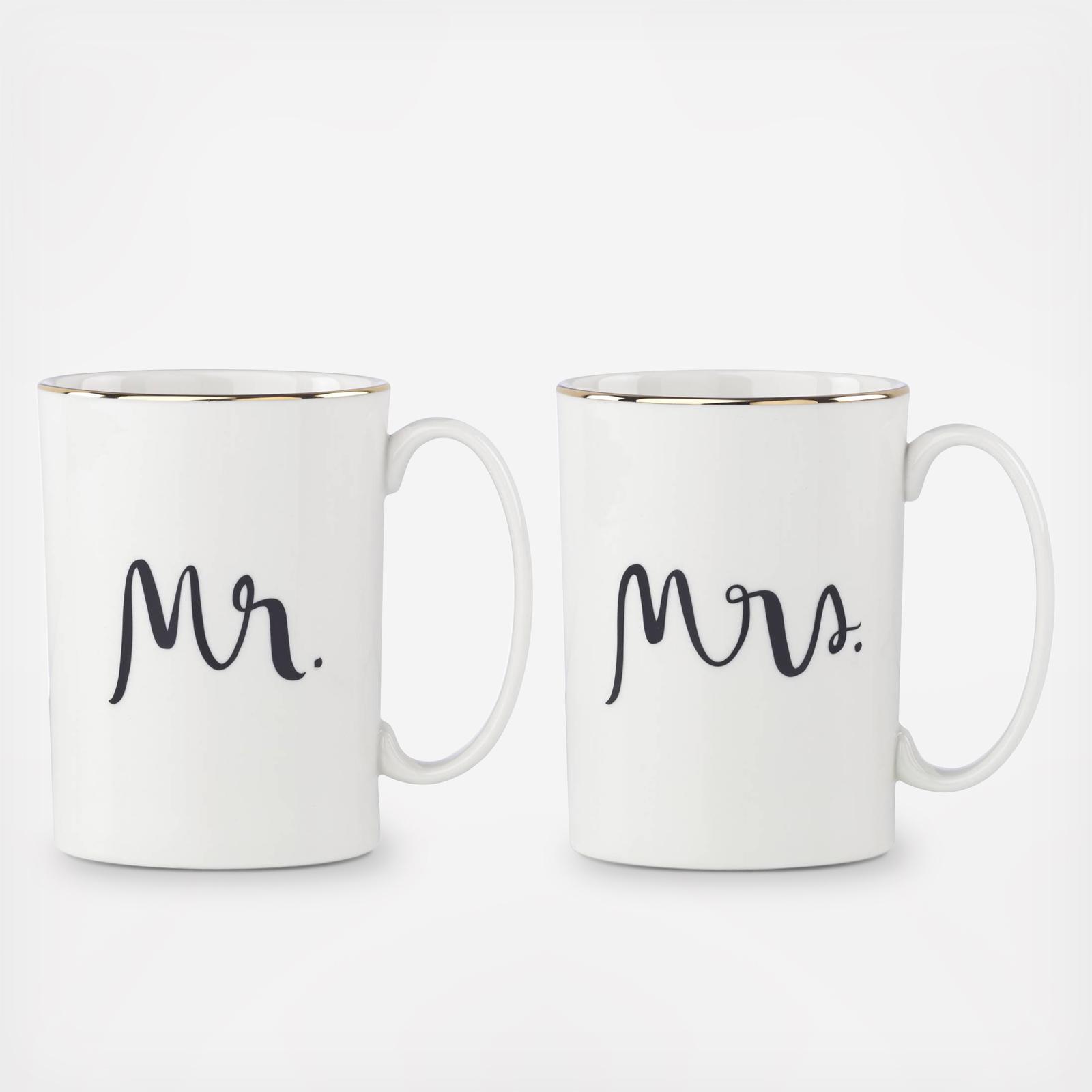 kate spade new york, Bridal Party Mr & Mrs Mug Set - Zola