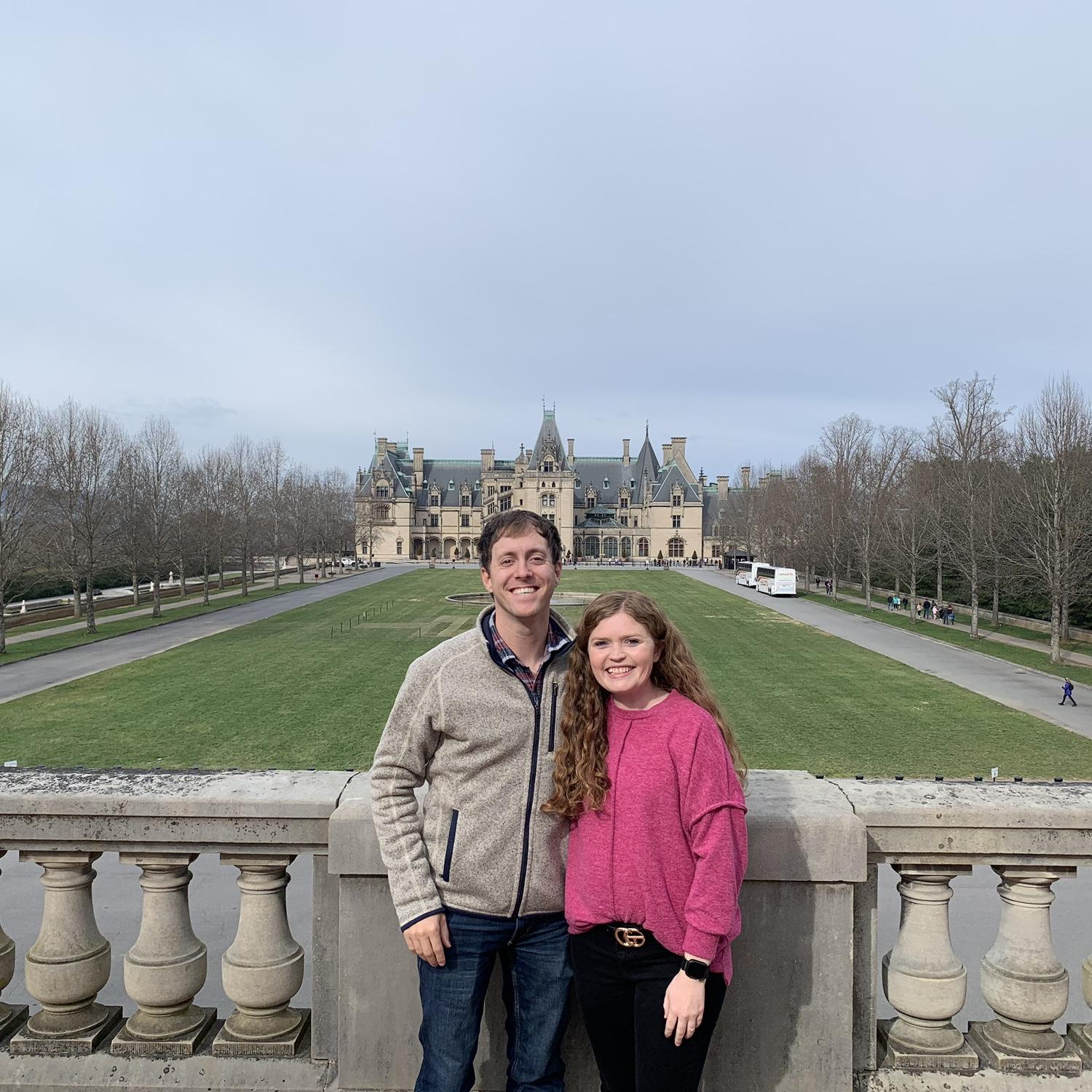 The first trip we planned together was to North Carolina for a skiing trip. Too bad it was almost 70 degrees the entire trip.