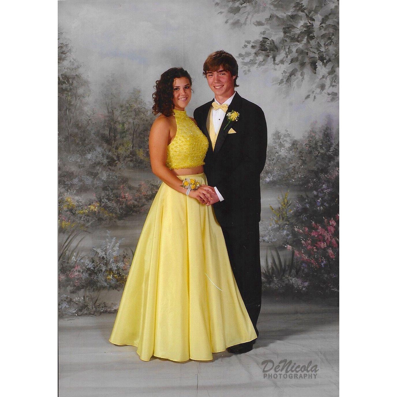 Our first prom! 2015