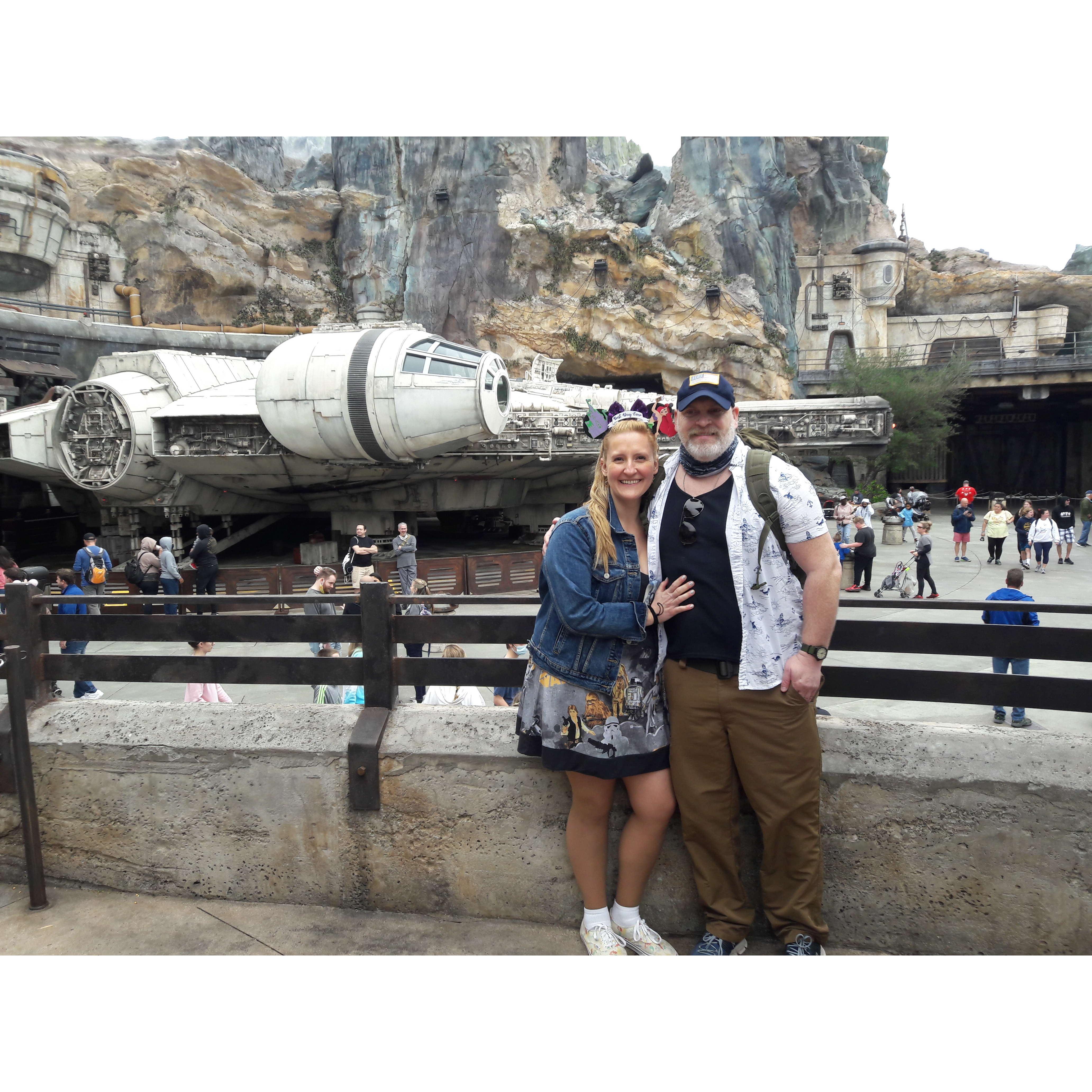 In Galaxy's Edge, Walt Disney World, 2022