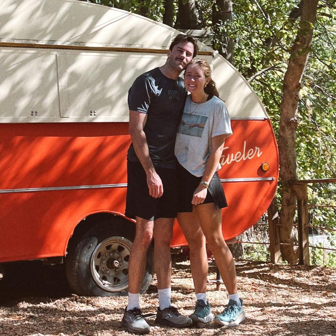 On our first date in Atlanta, we went for a 6 mile run. Andrew was dying the entire time, but acted like he was fine.