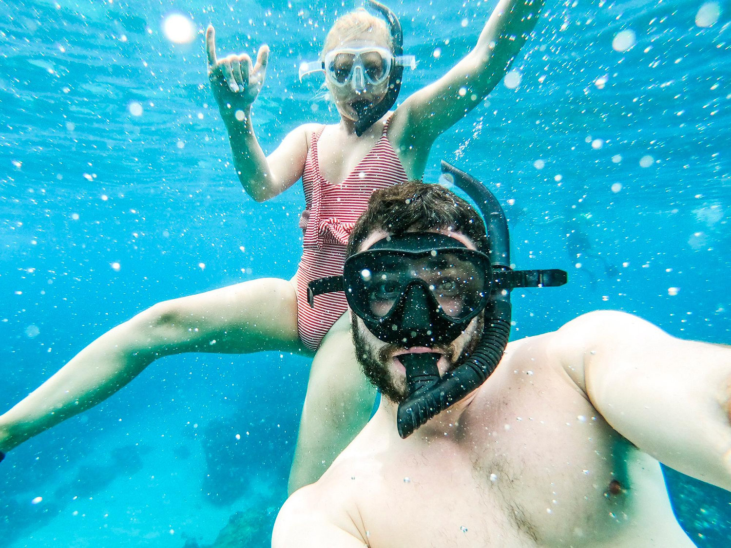 Snorkeling in Turtle Town in Maui, HI