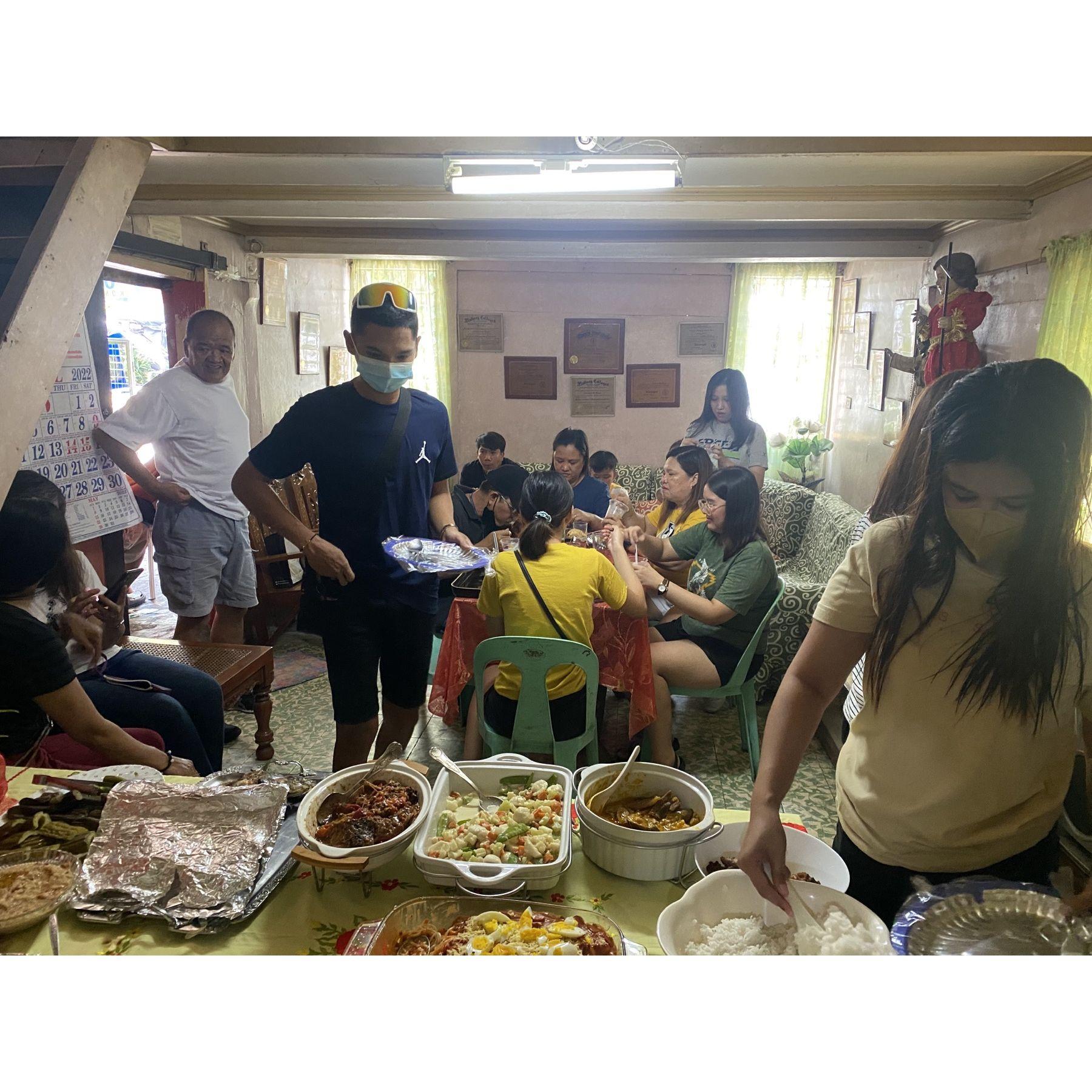 Danna's father last birthday celebration 04-15-22