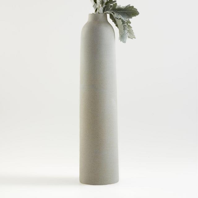 Rhonna Grey Ceramic Vase