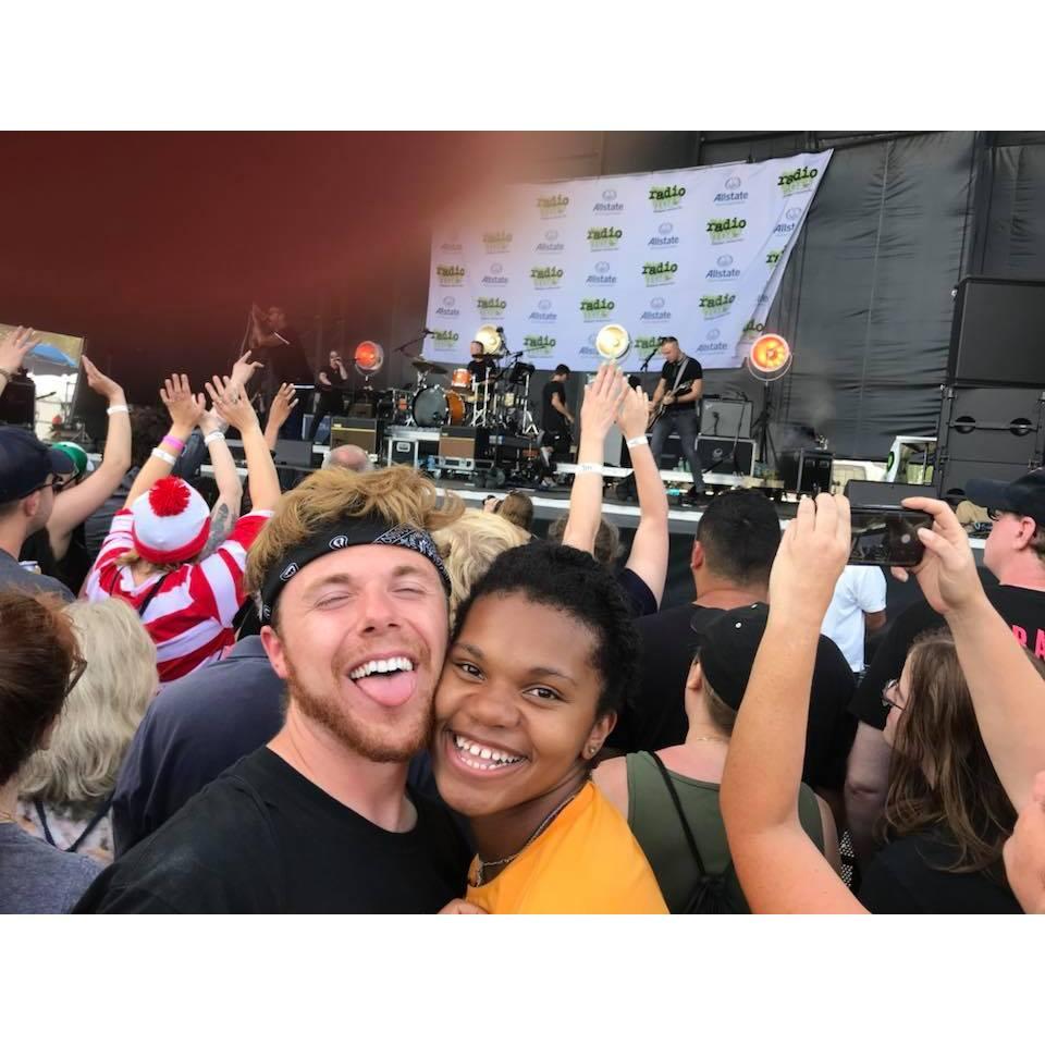 Brittany and Hunter at a Concert 2018