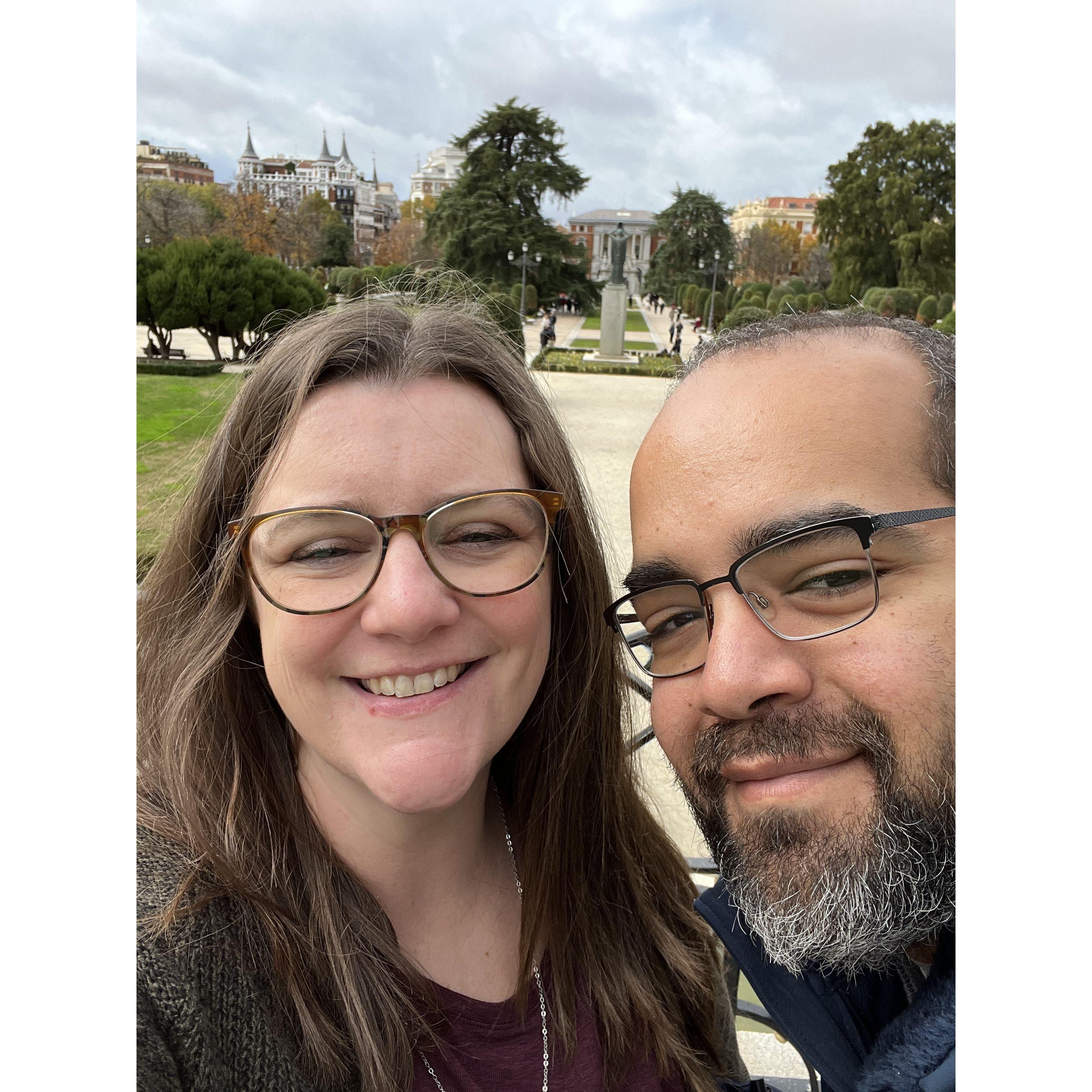 More travel pics! Our favorite thing to do - explore new places. This one is Madrid.