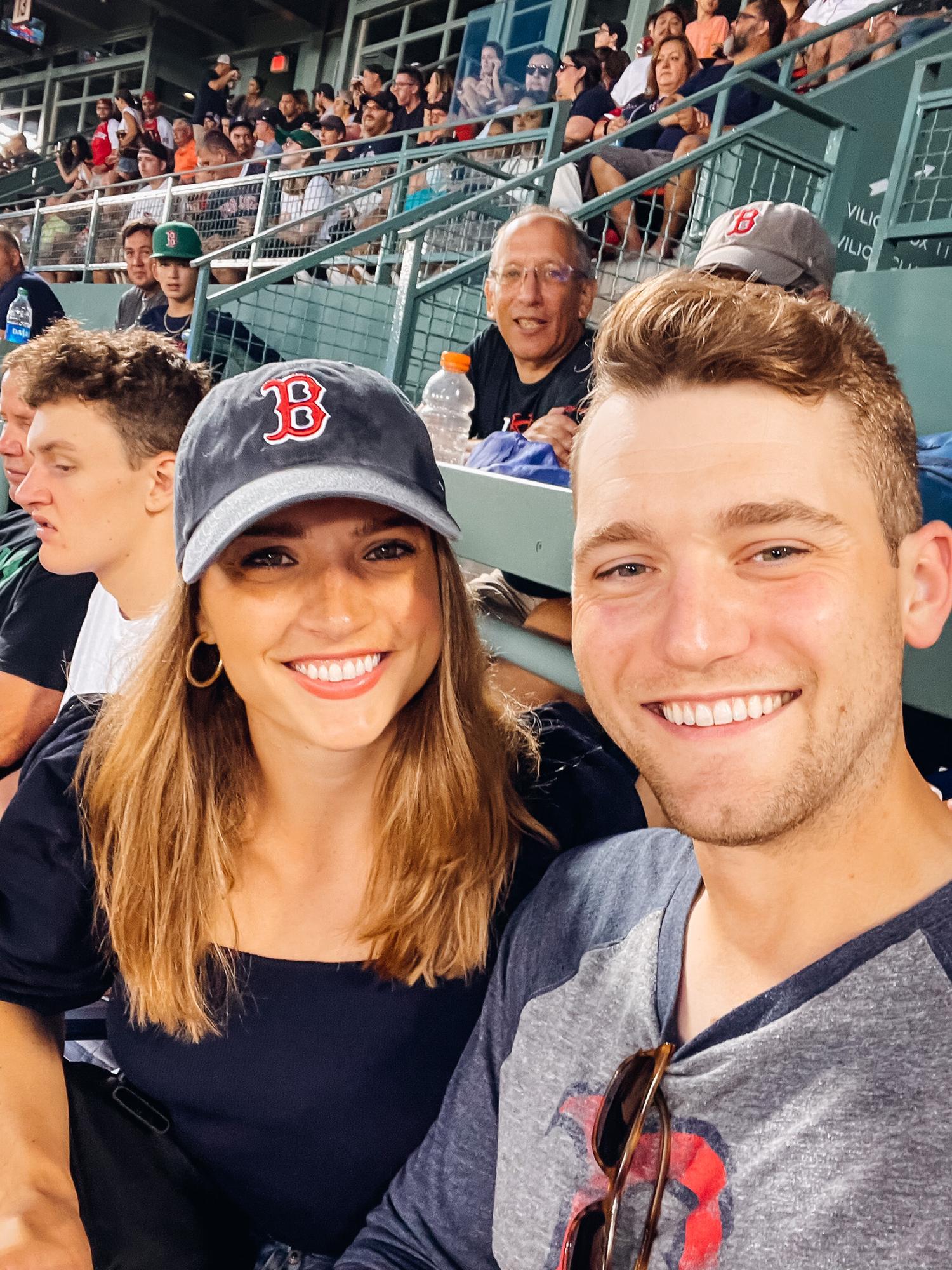 Maddie's officially been converted into a Boston sports fan. Welcome to Titletown