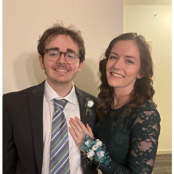 We had a fake prom night and had an amazing dinner