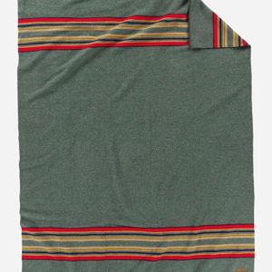 YAKIMA CAMP BLANKET - Green Heather, Queen