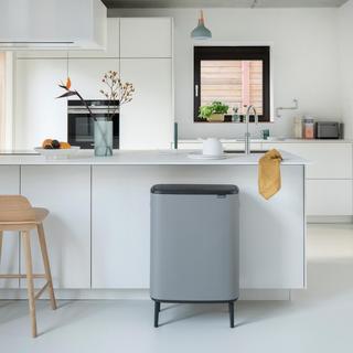 Bo Touch Top Trash Can Hi, Dual Compartments