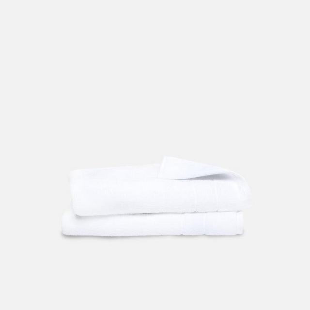 Super-Plush Hand Towels, White