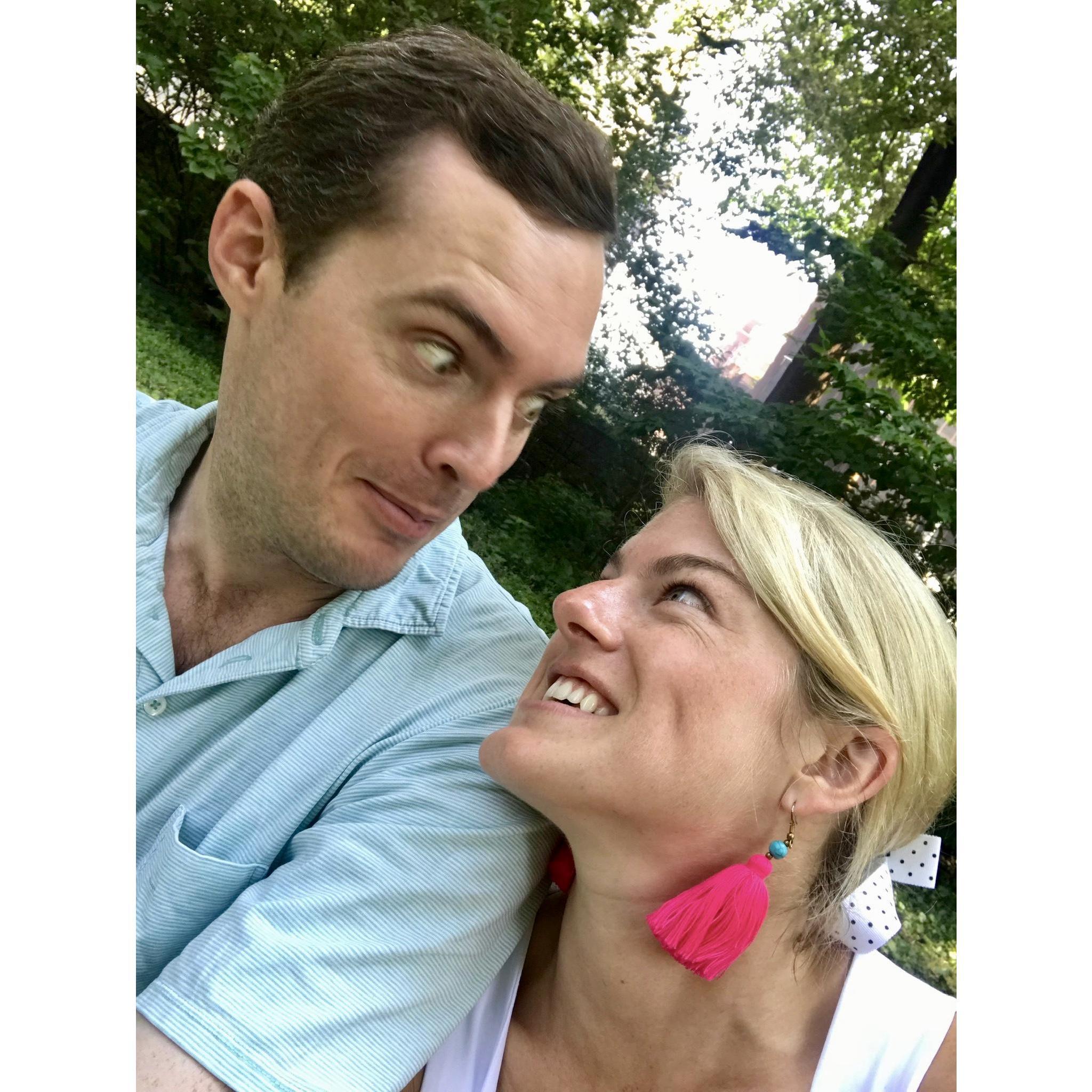 On one of our first dates after the Central Park Zoo
Upper East Side, NYC | August 2018