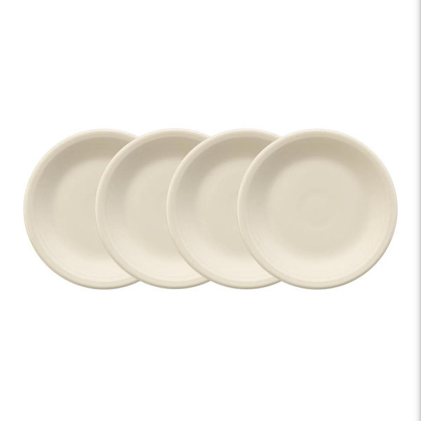 Linen Set of 4 Classic Rim 7 1/4 Inch Salad Plate