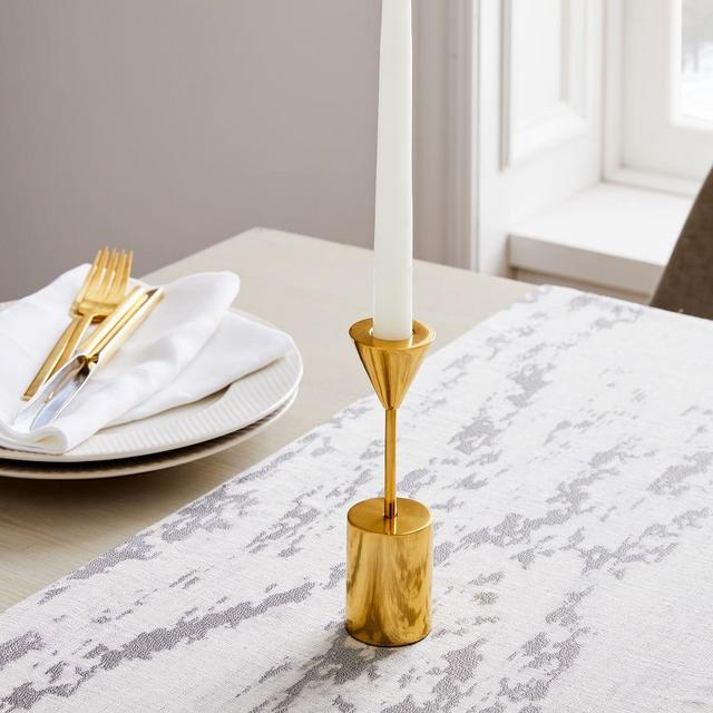 Hammond Candlelight, Taper Holder, Polished Brass, Small