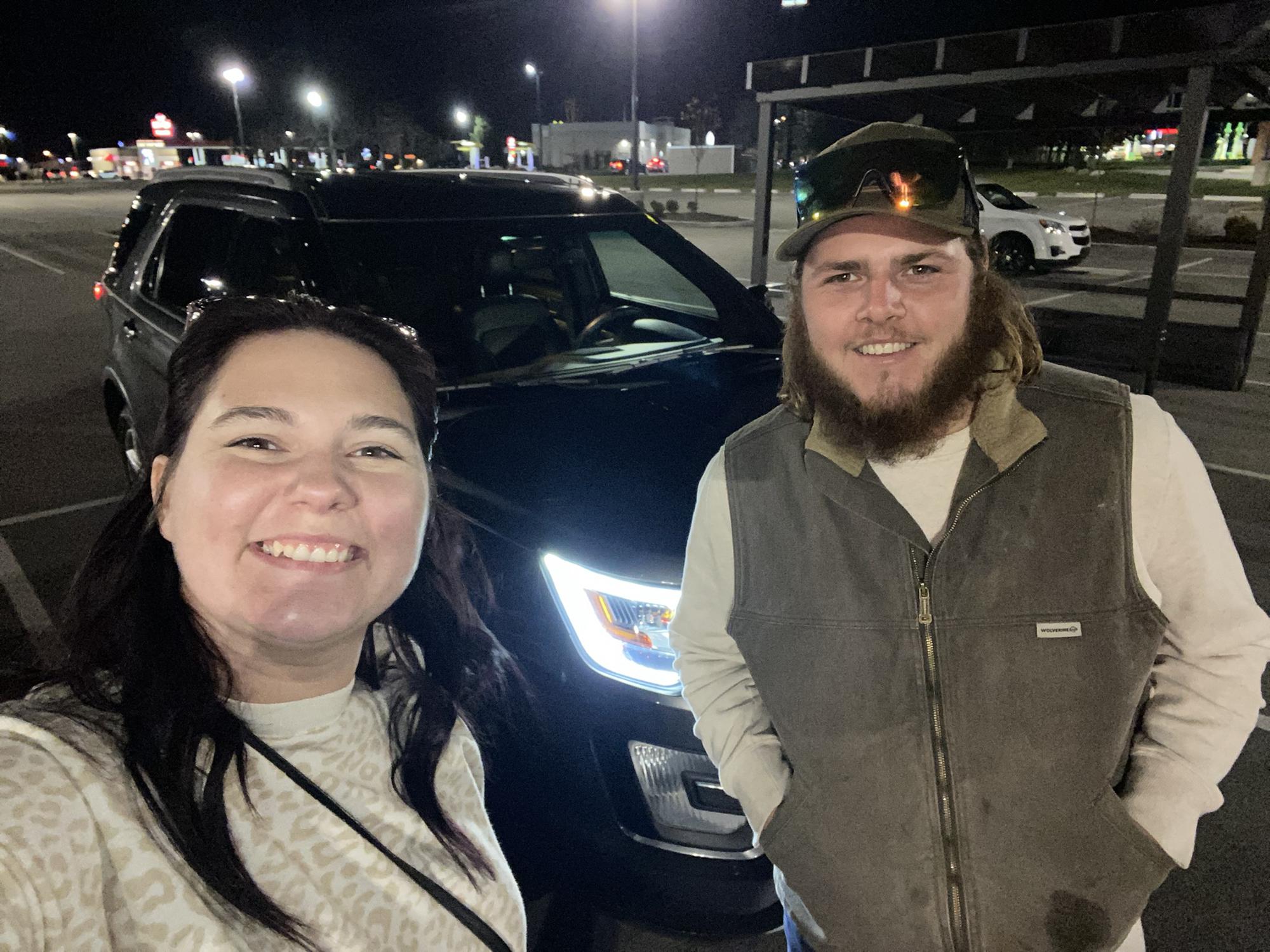 Our 1st car purchase together.