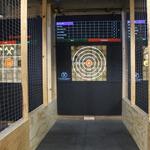 Flying Timber Axe Throwing
