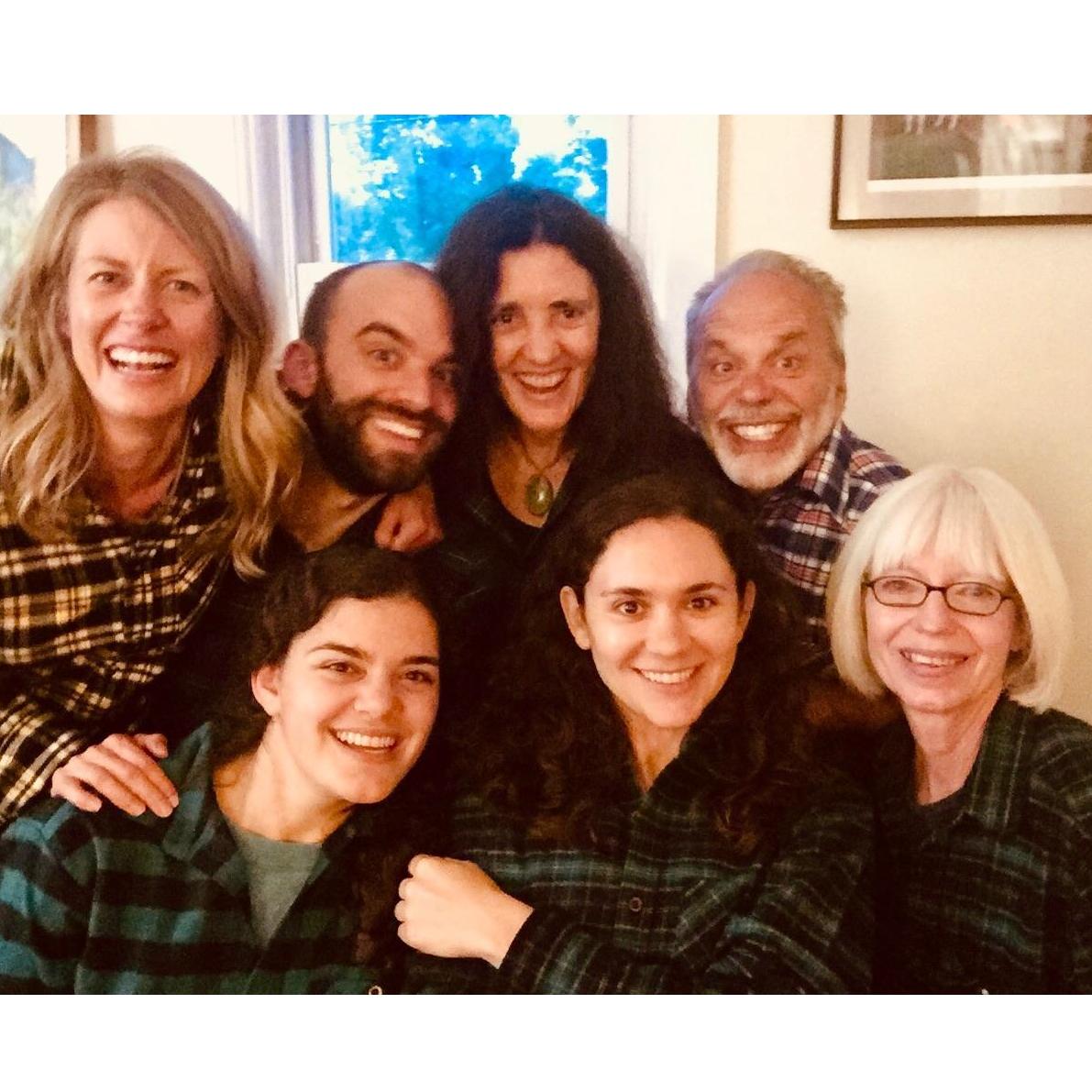 A family that flannels together...