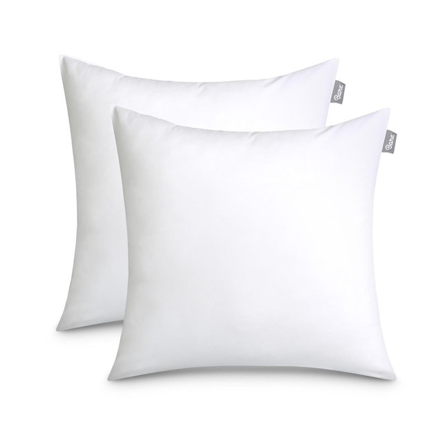 26" x 26" White Throw Pillow Inserts - Set of 2 by Bare Home