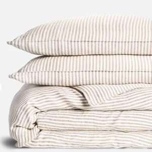 Washed European Linen Duvet Set